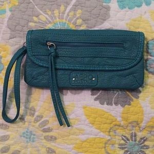 Aeropostale Teal Wristlet